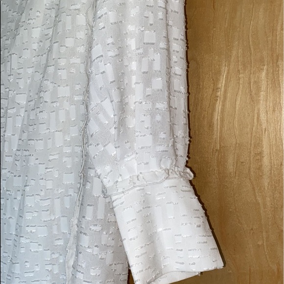 IRO Mijo Woven Ruffle Dress In White - Picture 6 of 14